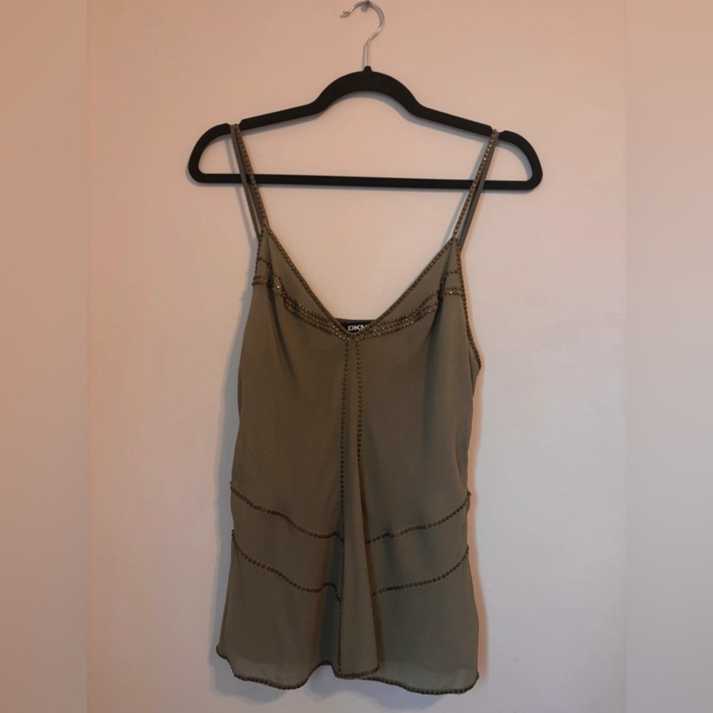 DKNY • layered studded tank